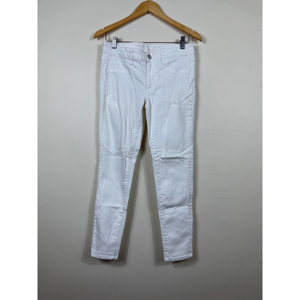 American Eagle White Jeggings